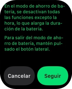 Pulsar Seguir. Pulsar Seguir.