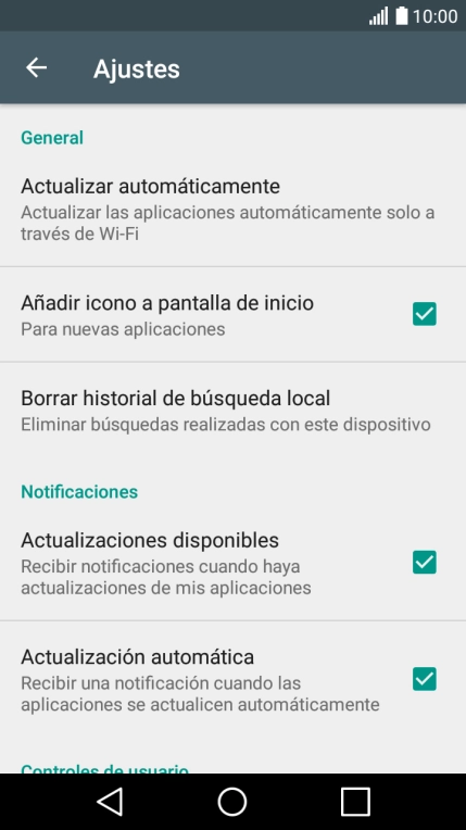 Pulsa Actualizar automáticamente. Pulsa Actualizar automáticamente.