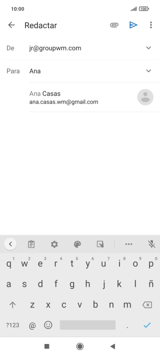 Pulsa el contacto deseado. Pulsa el contacto deseado.