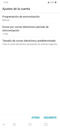 Pulsa Programación de sincronización. Pulsa Programación de sincronización.