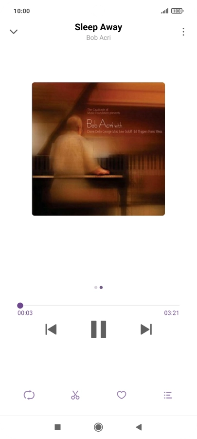 Pulsa la flecha hacia la derecha para ir al archivo de música siguiente. Pulsa la flecha hacia la derecha para ir al archivo de música siguiente.