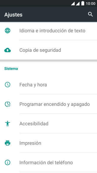 Pulsa Información del teléfono. Pulsa Información del teléfono.