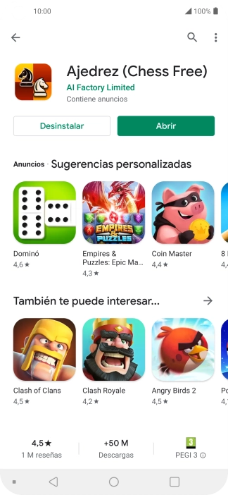 Pulsa la tecla de inicio para terminar y regresar a la pantalla de inicio. Pulsa la tecla de inicio para terminar y regresar a la pantalla de inicio.