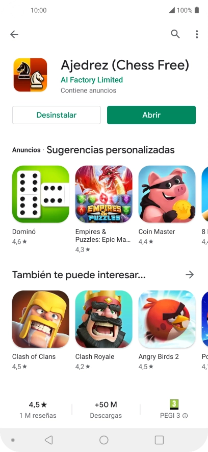 Pulsa la tecla de inicio para terminar y regresar a la pantalla de inicio. Pulsa la tecla de inicio para terminar y regresar a la pantalla de inicio.