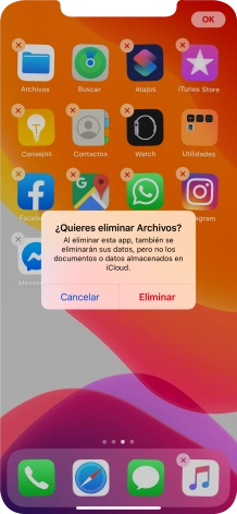 Pulsa Eliminar.