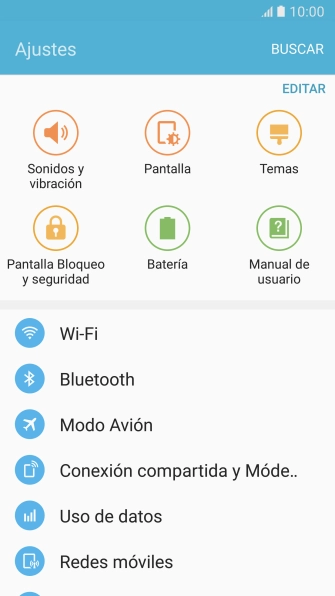 Pulsa Bluetooth.