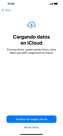Pulsa el ajuste deseado. Pulsa el ajuste deseado.