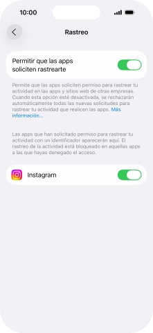 Pulsa el indicador junto a Pulsa el indicador junto a