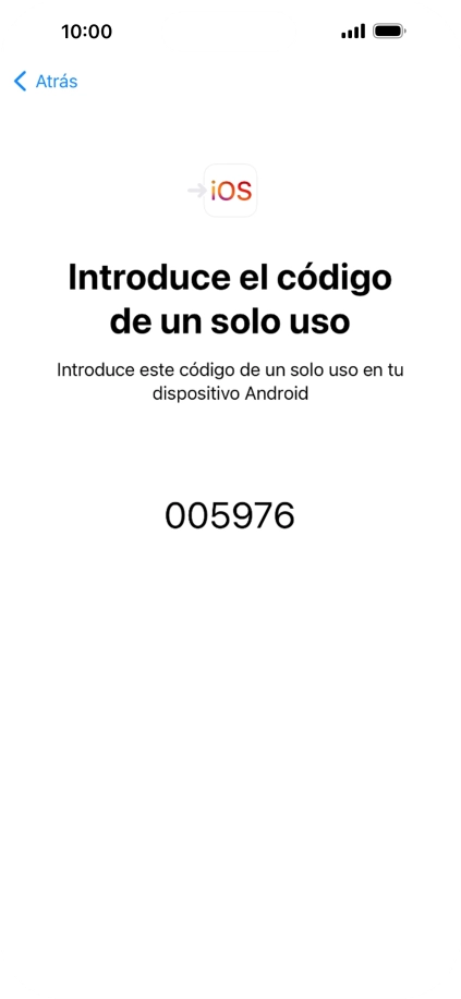 Seguir las indicaciones de la pantalla y de la app Seguir las indicaciones de la pantalla y de la app