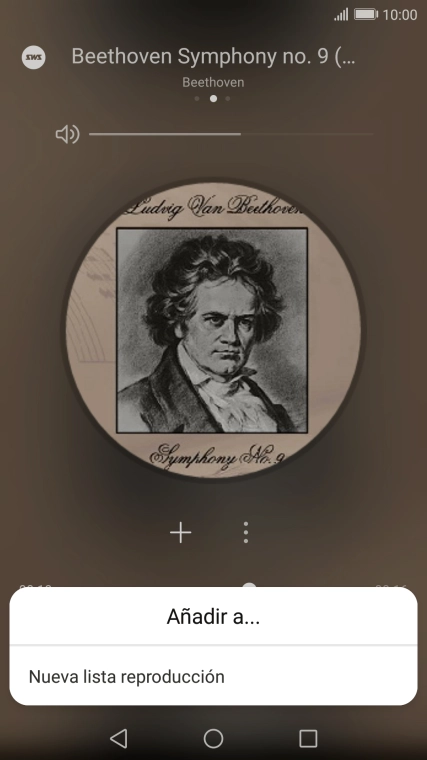 Pulsa Nueva lista reproducción. Pulsa Nueva lista reproducción.