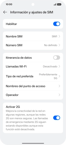Pulsa Operador. Pulsa Operador.