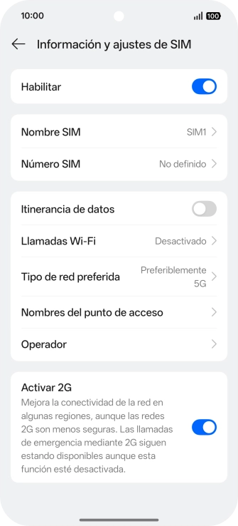 Pulsa Operador. Pulsa Operador.