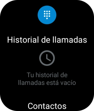 Pulsa el icono de teclado e introduce el número deseado. Pulsa el icono de teclado e introduce el número deseado.