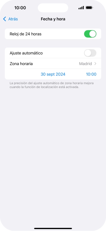 Pulsa el indicador junto a Pulsa el indicador junto a