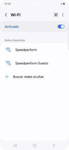 Pulsa la red wifi deseada. Pulsa la red wifi deseada.