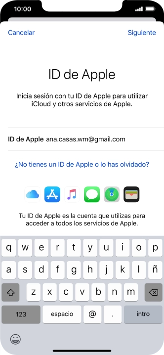 Pulsa Siguiente.