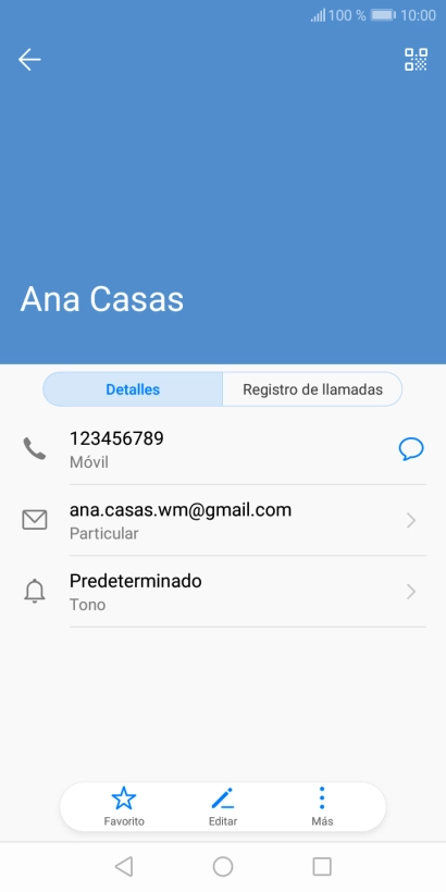 Pulsa el número de teléfono. Pulsa el número de teléfono.