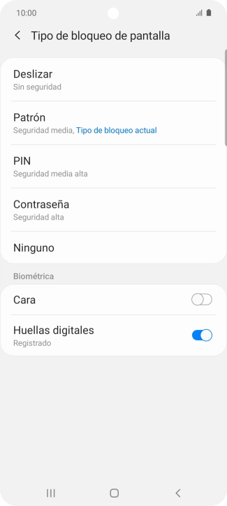 Pulsa Ninguno. Pulsa Ninguno.