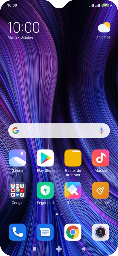 Cuando el icono de carga de batería aparece en la pantalla, el teléfono se está cargando. Cuando el icono de carga de batería aparece en la pantalla, el teléfono se está cargando.