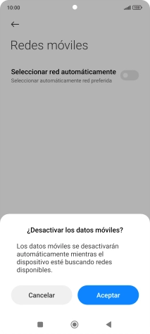 Pulsa Aceptar y espera mientras el teléfono está buscando redes. Pulsa Aceptar y espera mientras el teléfono está buscando redes.