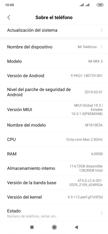 Pulsa Actualización del sistema. Si hay una versión de software nueva disponible, aparecerá ahora en la pantalla. Sigue las indicaciones de la pantalla para actualizar el software del teléfono. Pulsa Actualización del sistema. Si hay una versión de software nueva disponible, aparecerá ahora en la pantalla. Sigue las indicaciones de la pantalla para actualizar el software del teléfono.