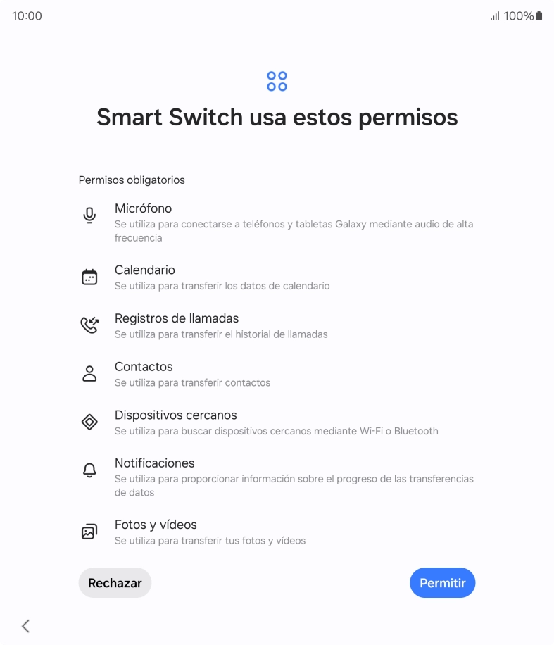 Pulsa Permitir. Pulsa Permitir.