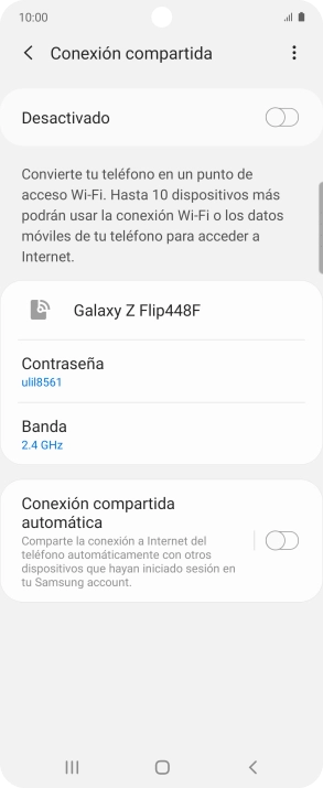 Pulsa el icono de menú.