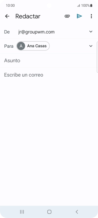 Pulsa Asunto e introduce el asunto deseado. Pulsa Asunto e introduce el asunto deseado.