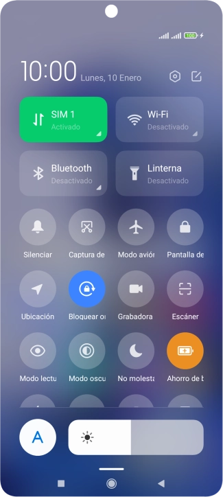 Pulsa la tecla de inicio para terminar y regresar a la pantalla de inicio. Pulsa la tecla de inicio para terminar y regresar a la pantalla de inicio.