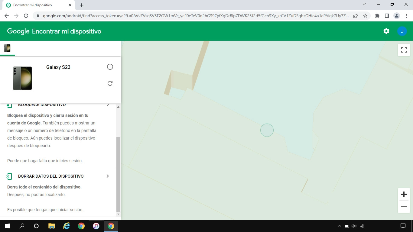 Haz clic en BORRAR DATOS DEL DISPOSITIVO y sigue las indicaciones de la pantalla para eliminar todo el contenido de tu teléfono. Ten en cuenta que ya no podrás utilizar la función de 