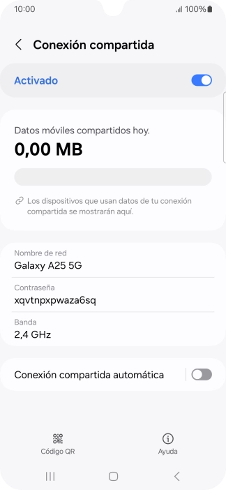Pulsa la tecla de inicio para terminar y regresar a la pantalla de inicio.