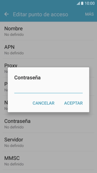 Introduce wap125 y pulsa ACEPTAR. Introduce wap125 y pulsa ACEPTAR.