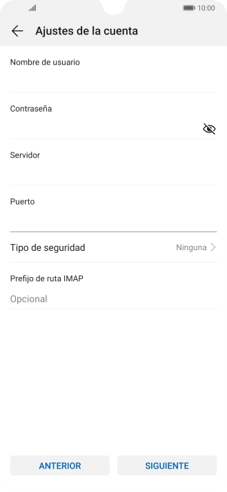 Pulsa Tipo de seguridad.