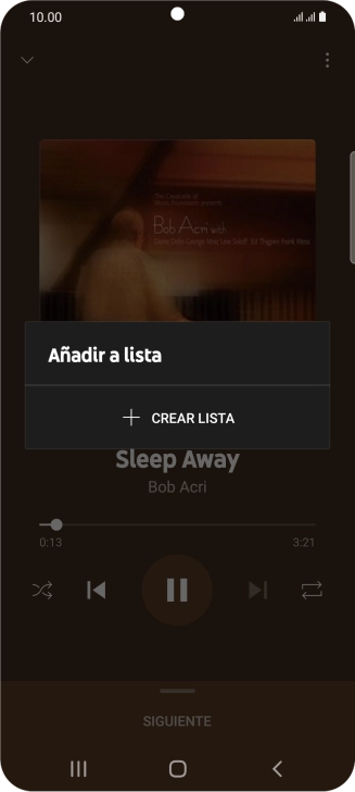 Pulsa CREAR LISTA. Pulsa CREAR LISTA.