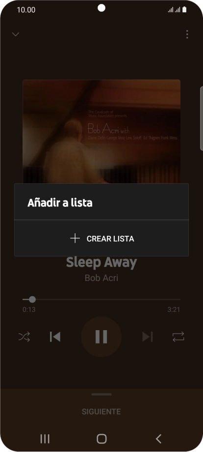 Pulsa CREAR LISTA. Pulsa CREAR LISTA.