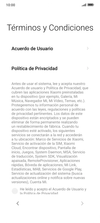 Pulsa en el campo para aceptar los términos y condiciones. Pulsa en el campo para aceptar los términos y condiciones.