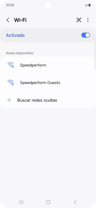 Pulsa el icono de menú. Pulsa el icono de menú.