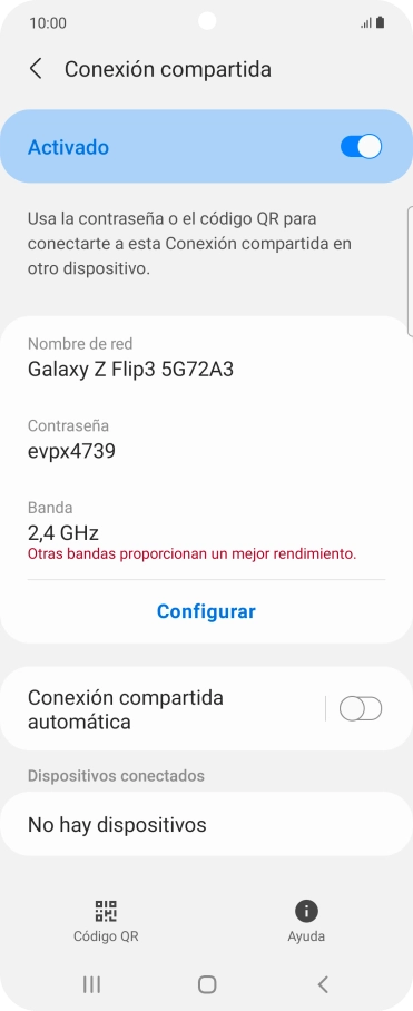 Pulsa la tecla de inicio para terminar y regresar a la pantalla de inicio.