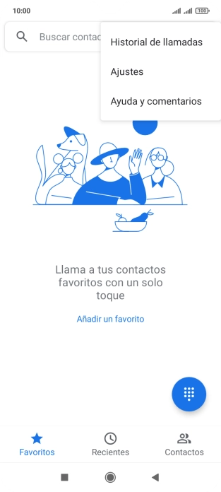 Pulsa Ajustes.