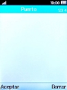 Introduce 80 y pulsa la tecla de selección izquierda.