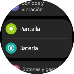 Pulsa Pantalla.