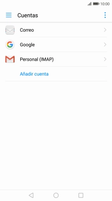Pulsa el icono de menú.