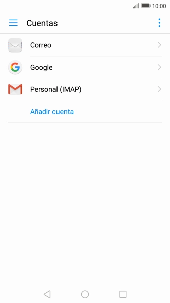 Pulsa el icono de menú.