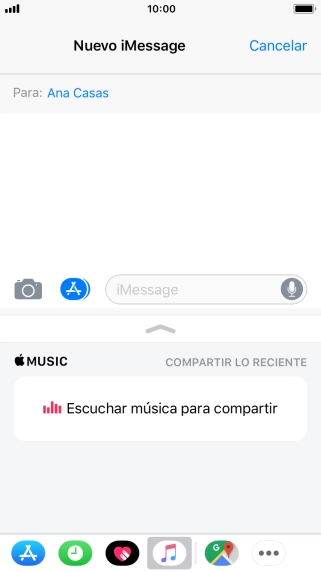 También puedes enviar fotografías, vídeos, mensajes de sonido y diferentes efectos en el iMessage. Sigue las indicaciones de la pantalla para enviar tu iMessage con el contenido deseado. También puedes enviar fotografías, vídeos, mensajes de sonido y diferentes efectos en el iMessage. Sigue las indicaciones de la pantalla para enviar tu iMessage con el contenido deseado.