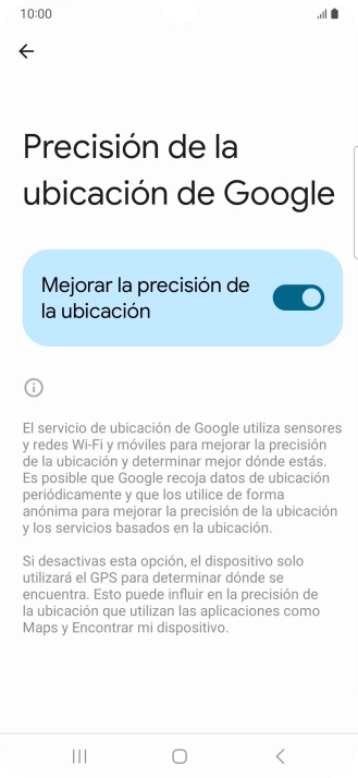 Si pulsas el indicador junto a 