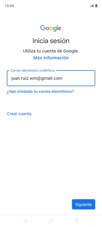 Pulsa Siguiente.