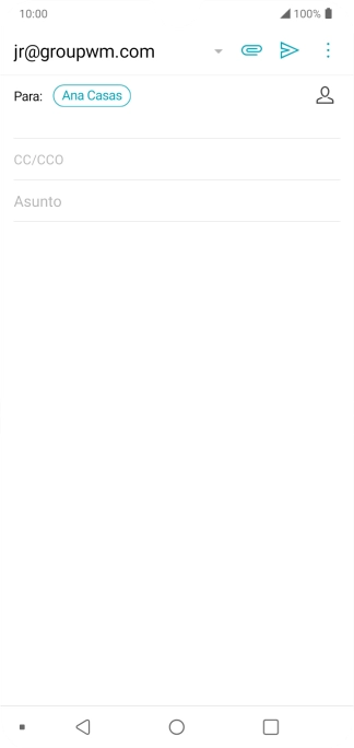 Pulsa Asunto e introduce el asunto deseado. Pulsa Asunto e introduce el asunto deseado.