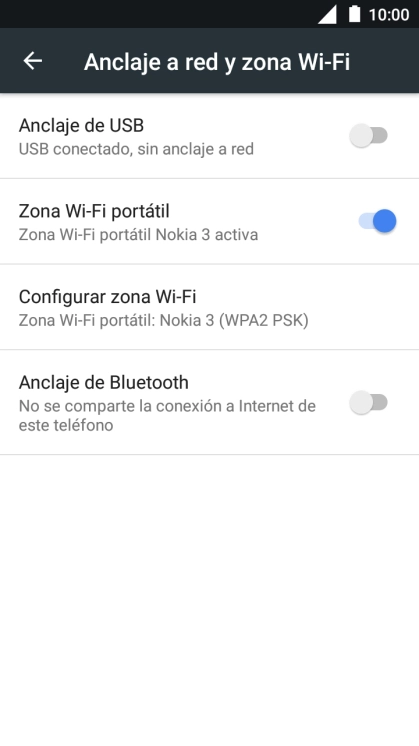 Pulsa la tecla de inicio para terminar y regresar a la pantalla de inicio.