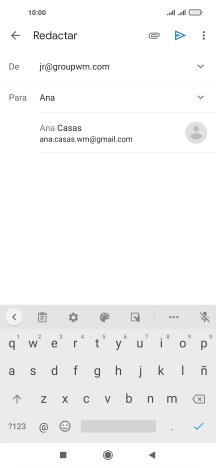 Pulsa el contacto deseado. Pulsa el contacto deseado.