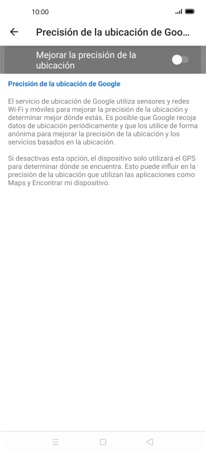Si pulsas el indicador junto a Si pulsas el indicador junto a
